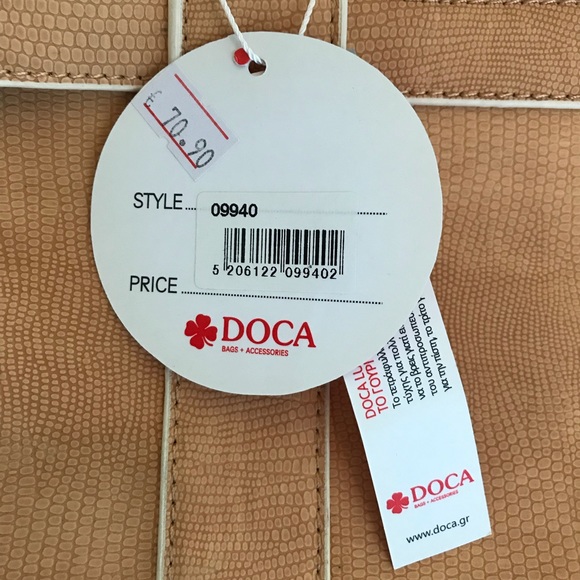 DOCA tan purse - Picture 2 of 8